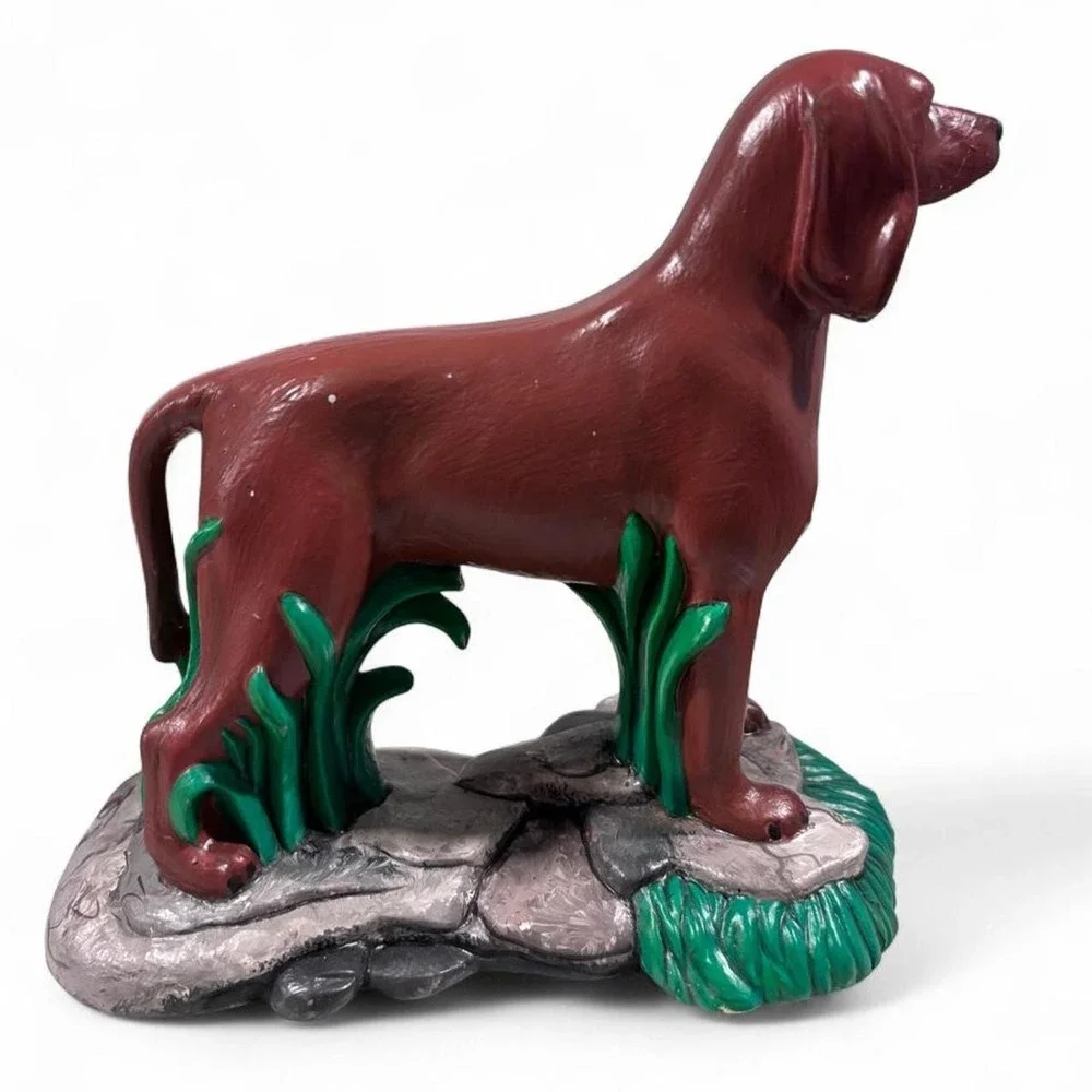 Redbone Coonhound Figurine